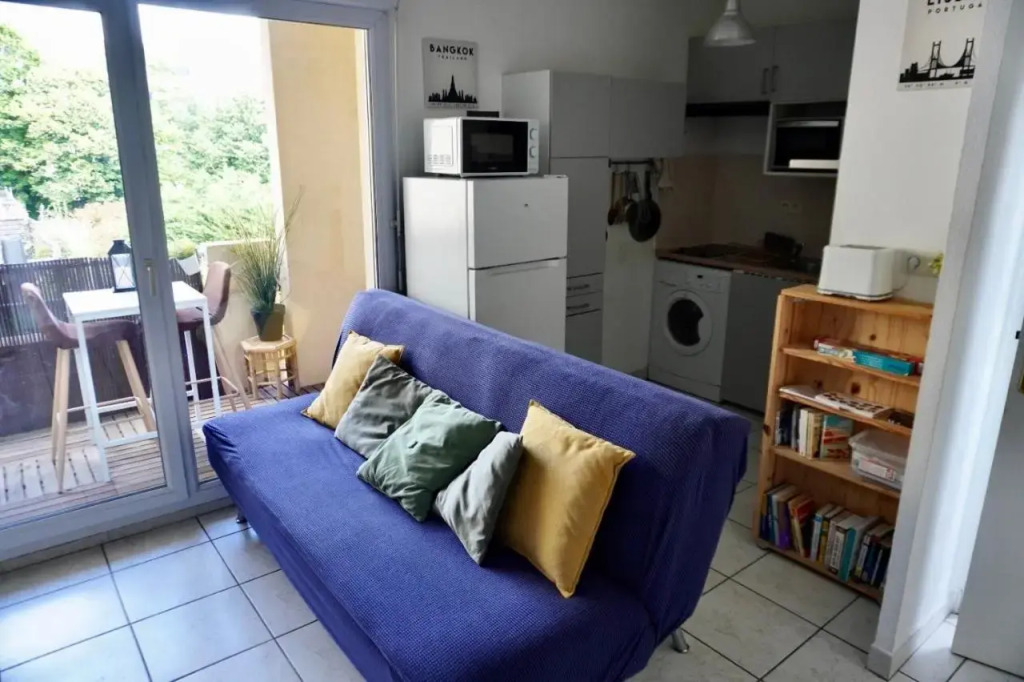 Studio dans résidence avec piscine