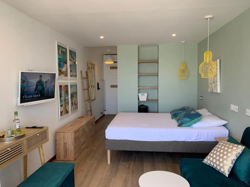 Studio "Ti Joyau", vue mer, piscine, classé Tourisme 4 étoiles