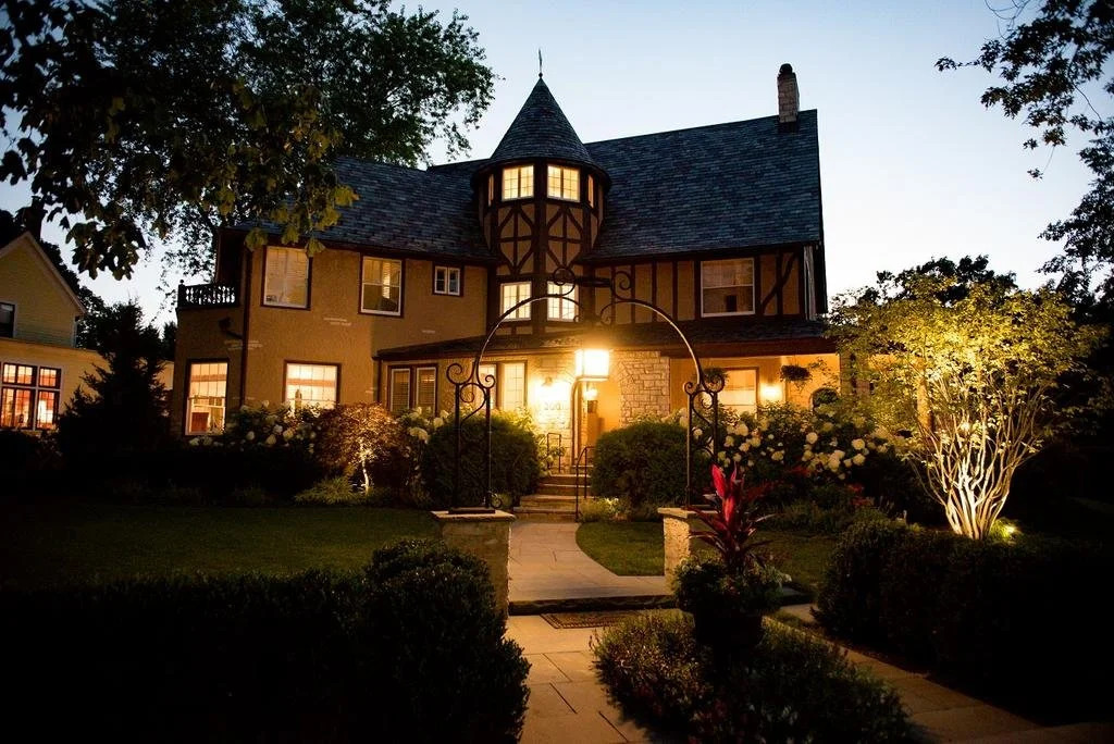 Stone Porch by the Lake