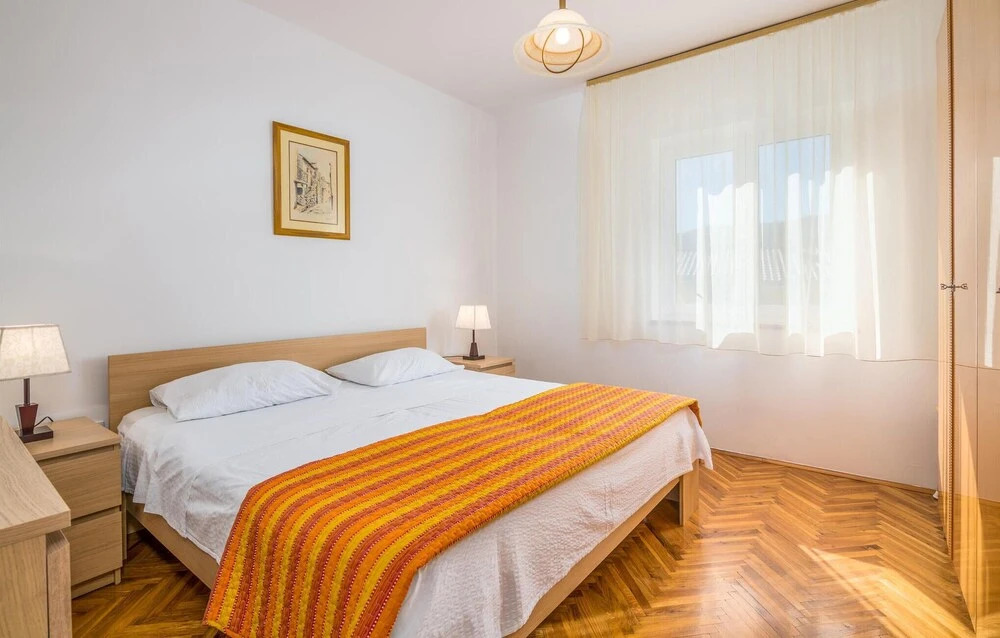 Beautiful Apartment in Baska With 2 Bedrooms and Wifi