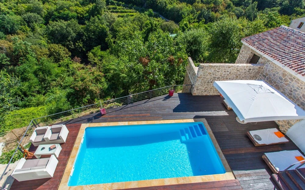 Villa With 4 Bedrooms in Dobrinj, With Private Pool, Furnished Terrace