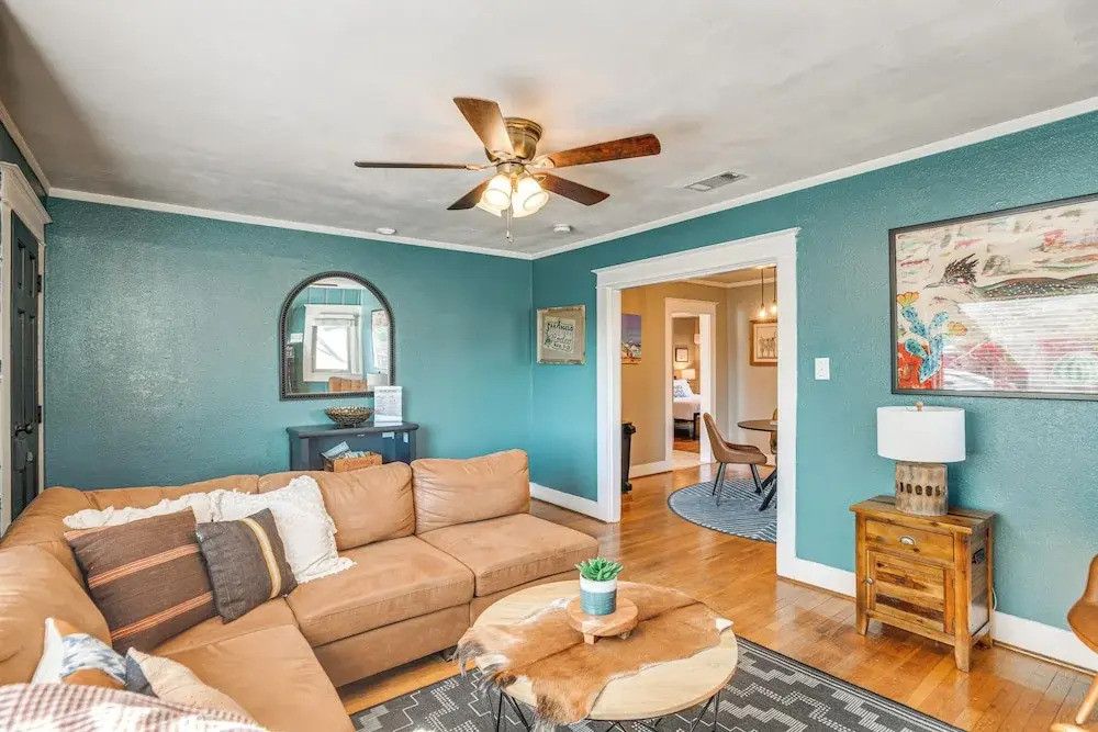 Fire Pit & Small-town Charm: San Angelo Getaway!