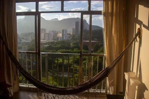 Vista incrível no bairro da Urca