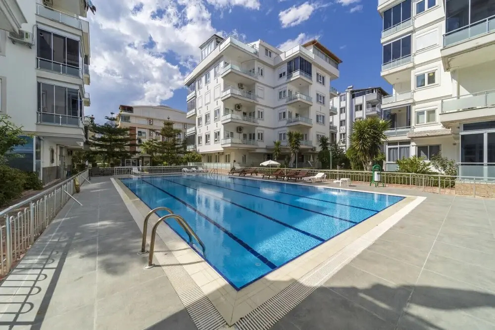 Delightful Flat With Shared Pool in Konyaalti