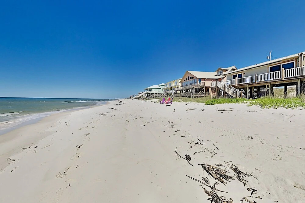 Beachfront Sun-kissed West - 1 Mile To Kiva Dunes 2 Bedroom Duplex