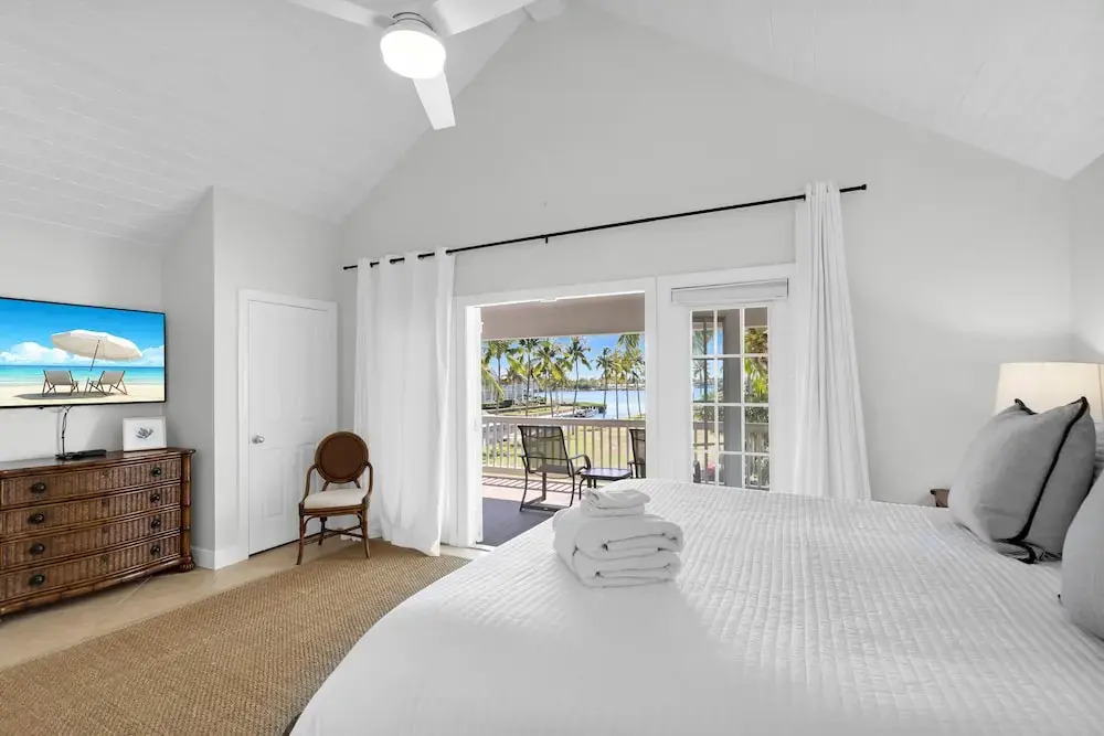 Waterfront luxury Villa 42 with sunset views and boat slip