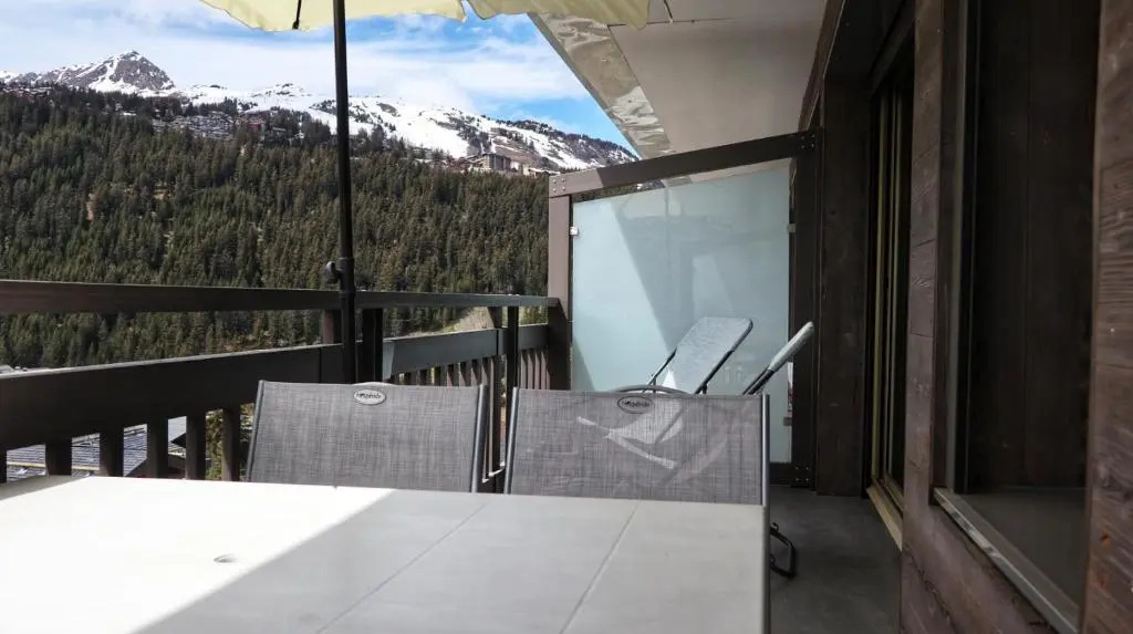 Ourse Bleue Appartement avec vue sur la montagne