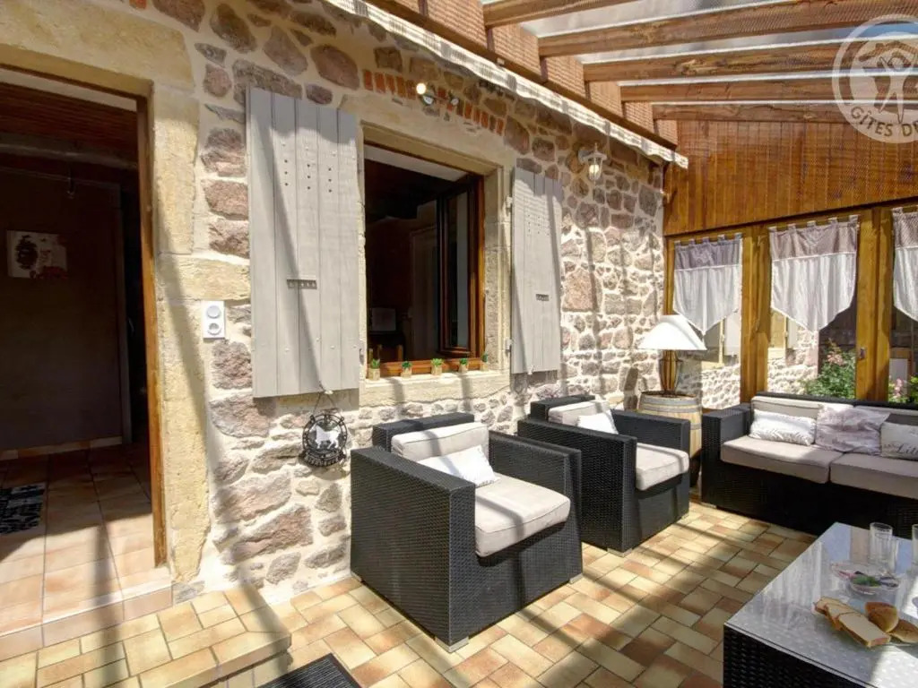 Gîte harmonieux 8 pers avec cheminée et animaux admis - FR-1-496-32