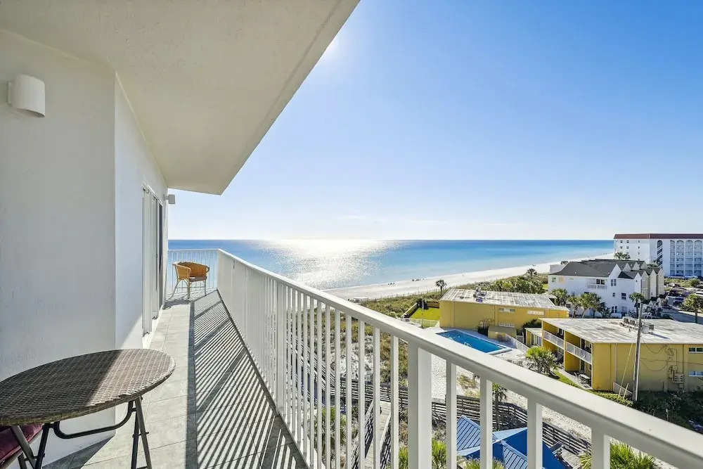 Seacrest 701B is a 2 BR Gulf Front on Okaloosa Island by RedAwning