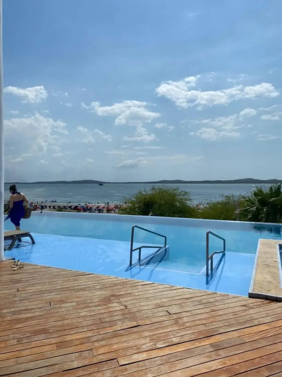 Apartment Cartagena Castillogrande Beach Front 2 Bedrooms, 2 Bathrooms, Balcony