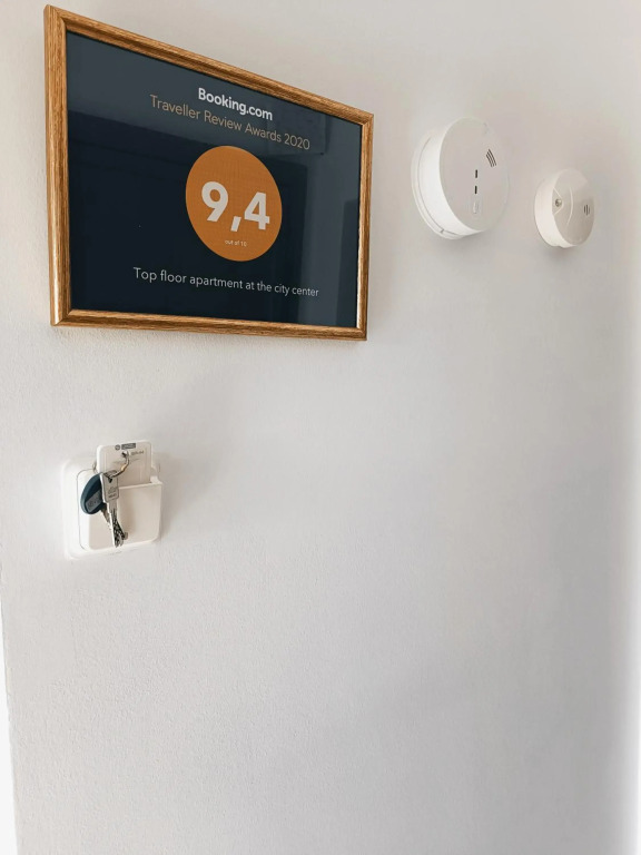 Top floor apartment at the city center