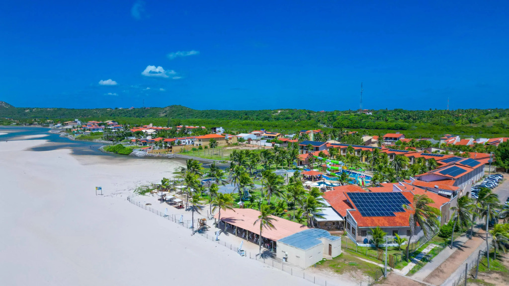 Jangadeiro Praia Hotel Resort - Parque Aquático e Pé na Areia