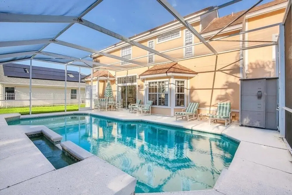 Gorgeous Floridian Style 5 Bed 3 Bath Pool Home 5 Bedroom Villa by Redawning