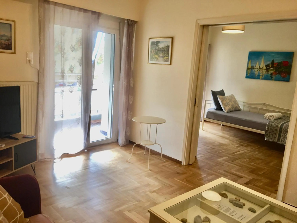Luxury apartment near metro-Athens view