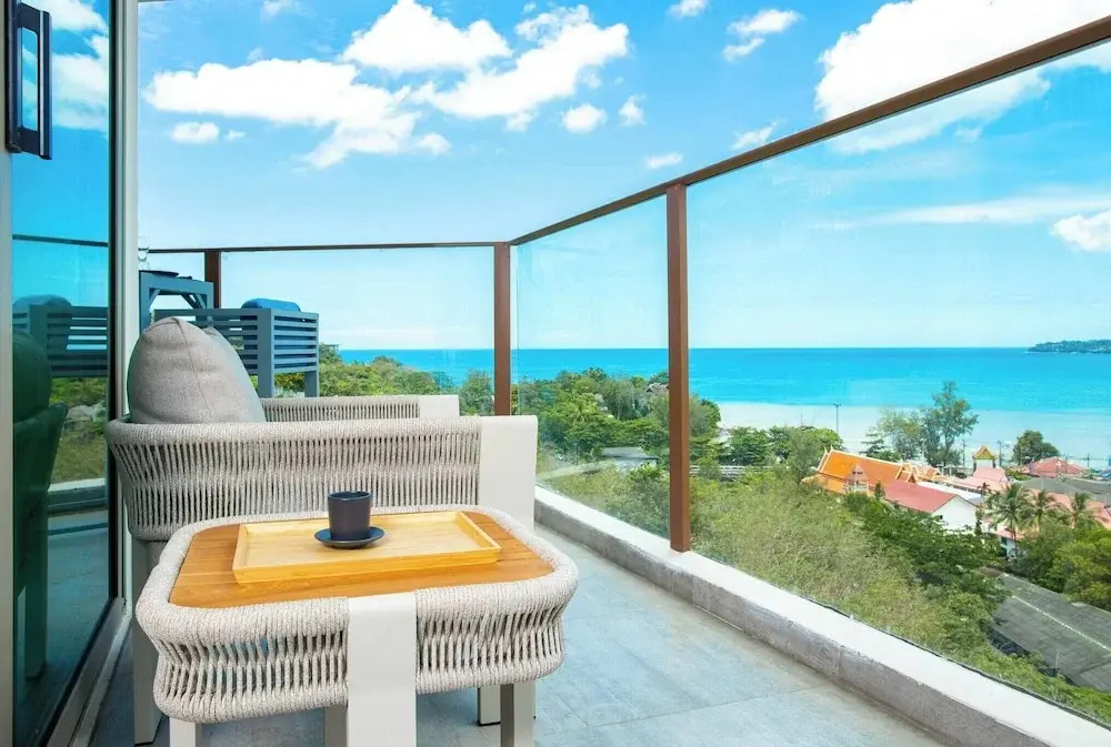 Modern Condo With Full sea View, 4 min Walk to Kamala Beach