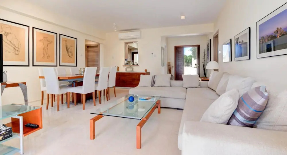 Ground Floor Apartment With Golf and sea Views - Roudias Aphrodite Hills Resort