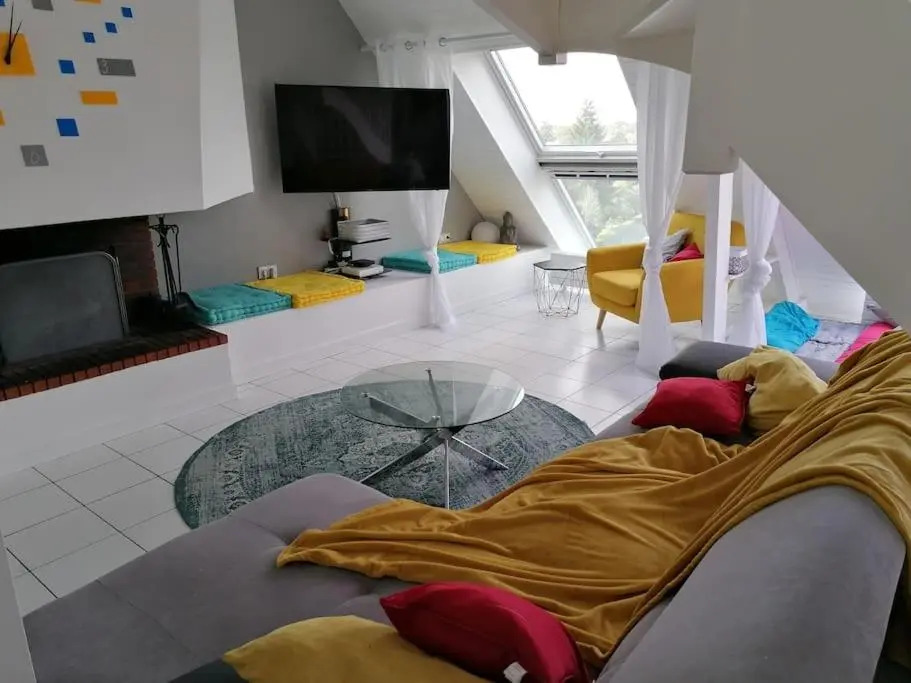 Superbe Loft 90m² Proche Parc Expo Nantes (6p)