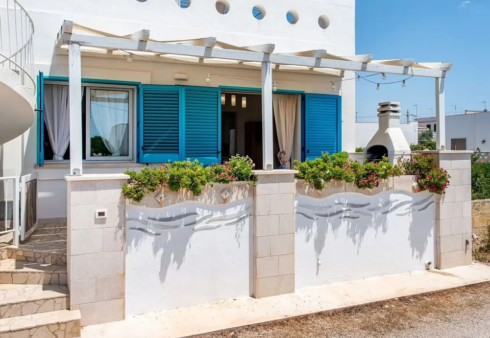 La Maison Bleue 100mt From Sea