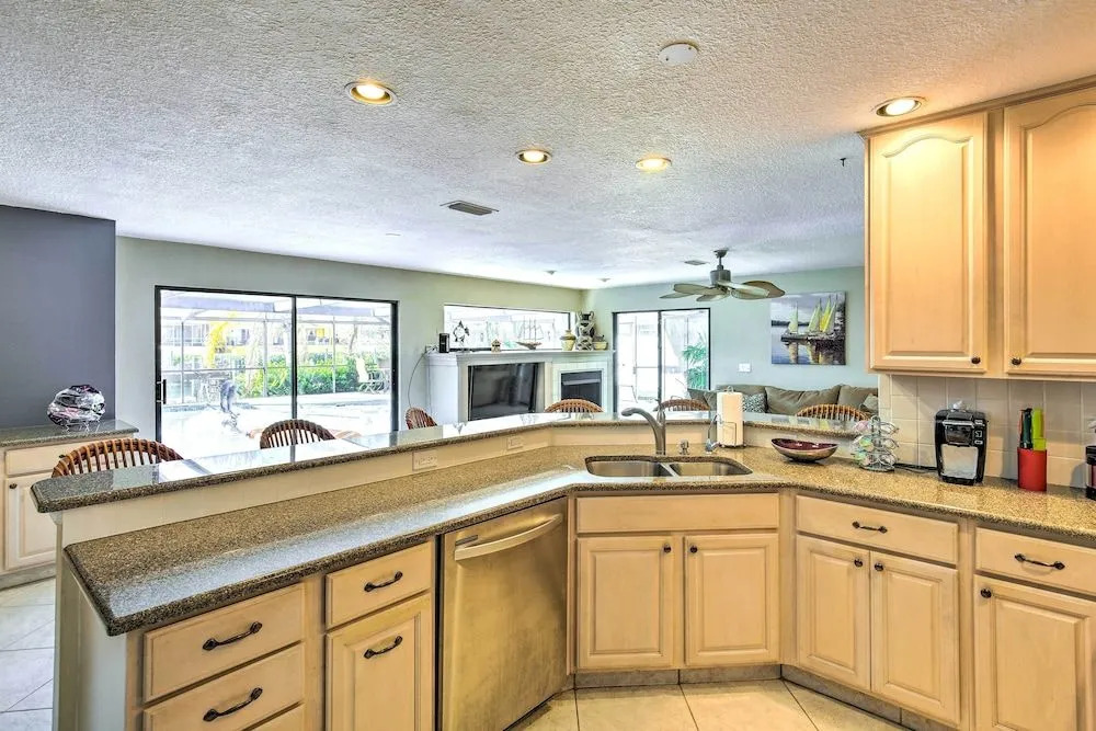 Tropical Apollo Beach House w/ Pool & Dock!