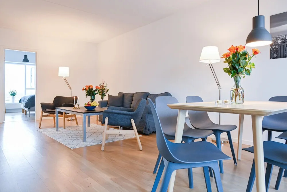 Spacious Modern 3-bedroom Apartment Near Metro Station in Copenhagen Ørestad