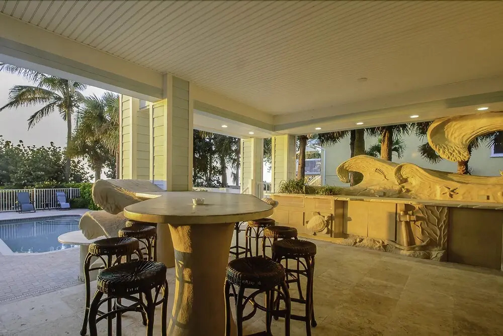 Indian Rocks Beach - 5 BR Private Pool Home Gulf Front - BTR 48466