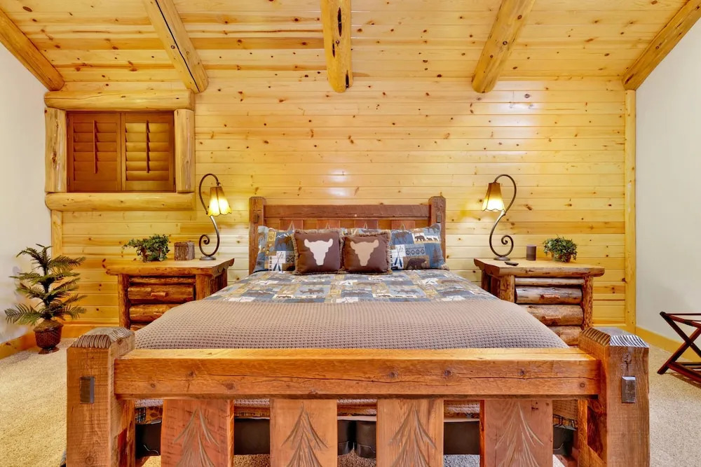 Heavenly Log Home-1750 by Big Bear Vacations