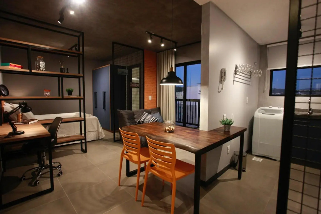 VKhaus Loft 602 em Blumenau próximo da Vila Germânica, FURB e centro