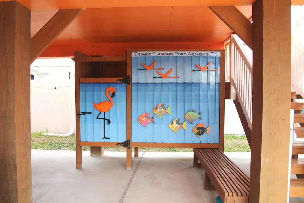 Orange Flamingo 3 Bedroom Home