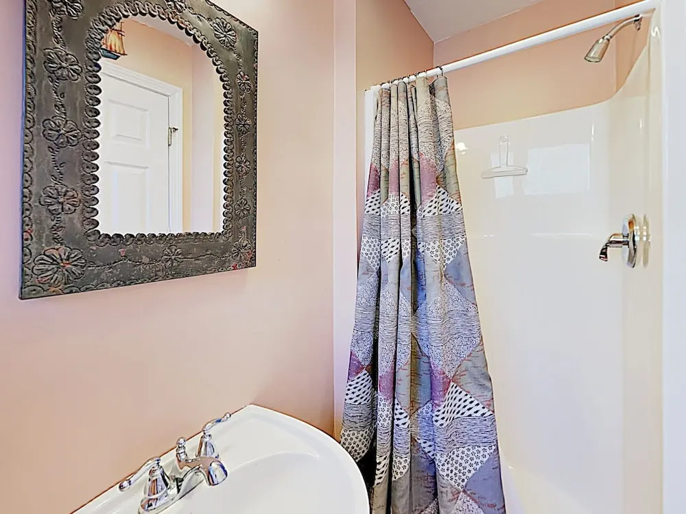 Coastal Charmer W/ Lovely Bay Views & Porch 3 Bedroom Home