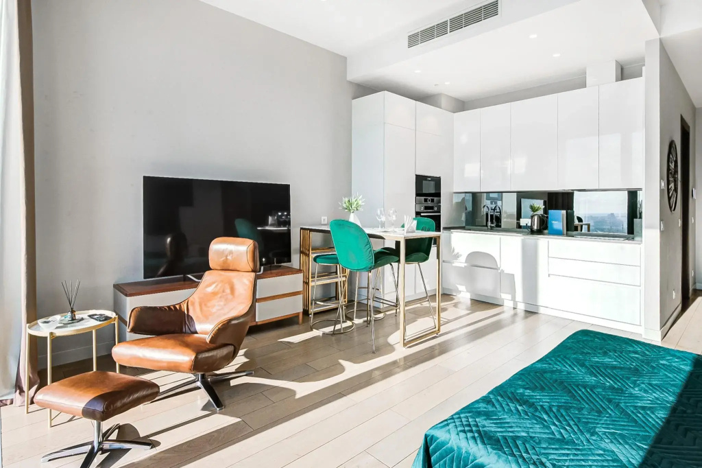 Апартаменты Fly Apartments  на проезде 1-й Красногвардейский
