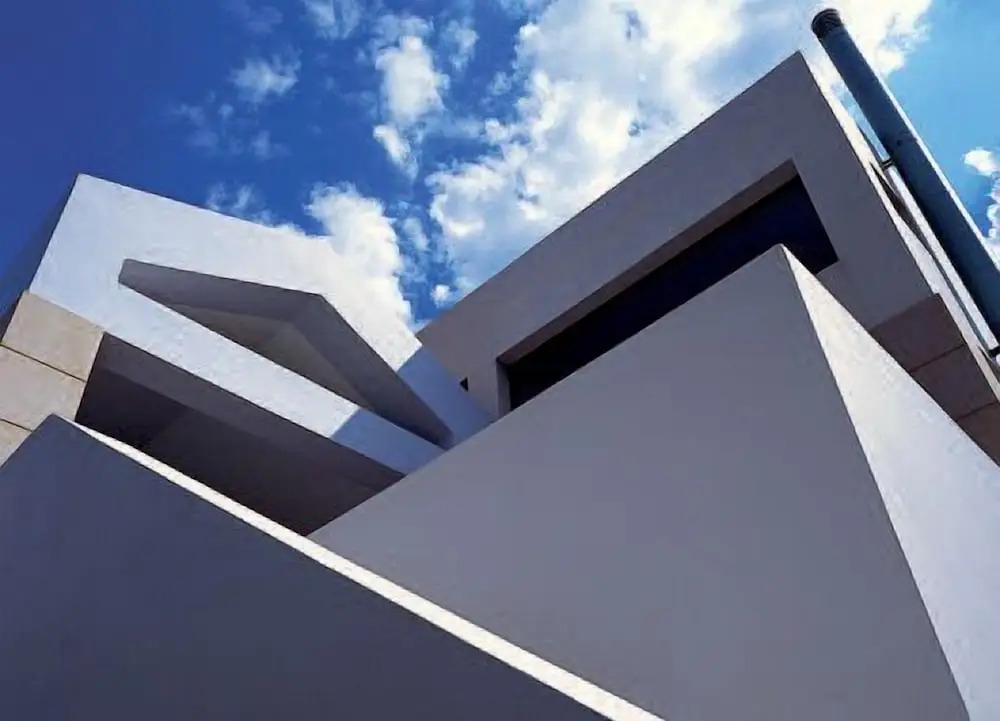 Minimal Blue Villa