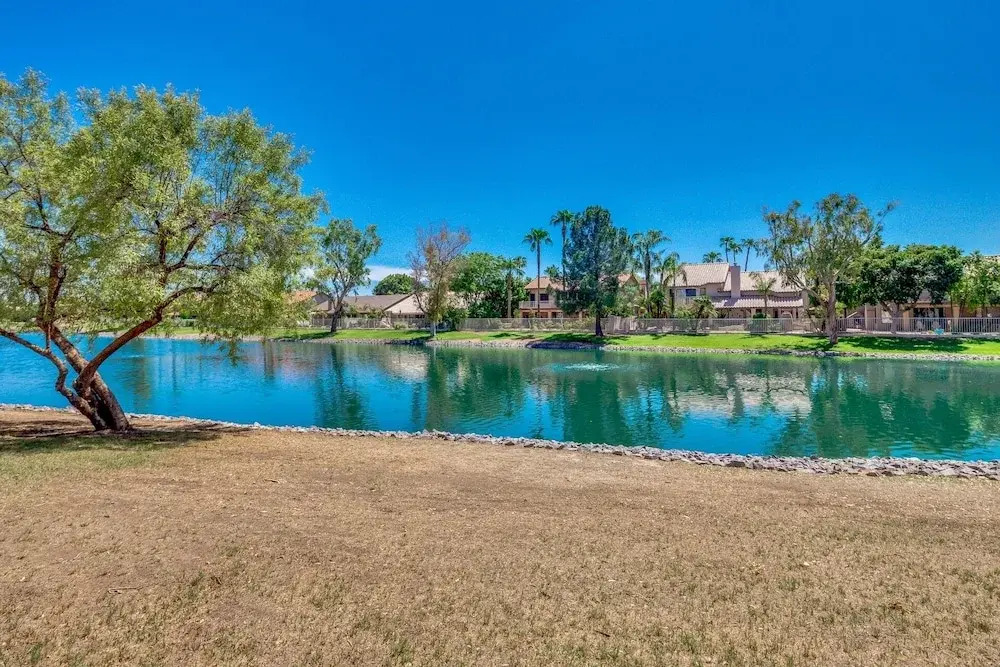 Updated waterfront home w/ private Heated pool & garage. Near Arrowhead shops! by RedAwning, Glendale