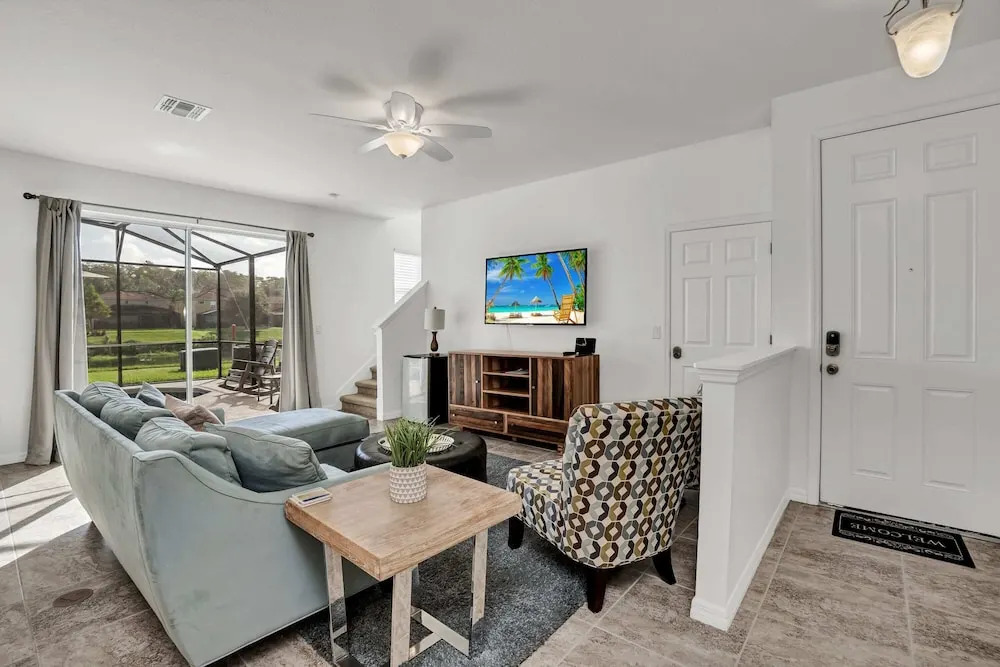 Lake View! Cozy 4BD Home Near Theme Parks With CDC Cleaning Standards #4bv941