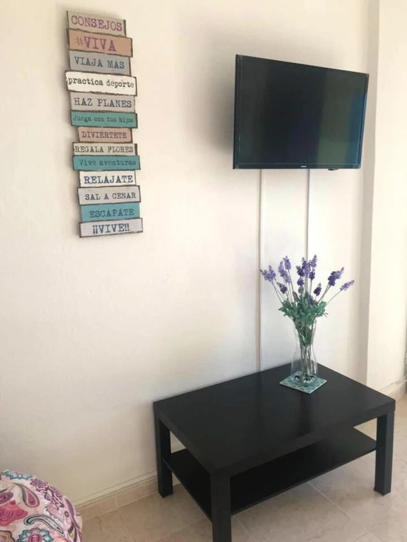Studio in San Marcos, with Wonderful Sea View, Pool Access, Furnished Balcony - 700 M From the Beach