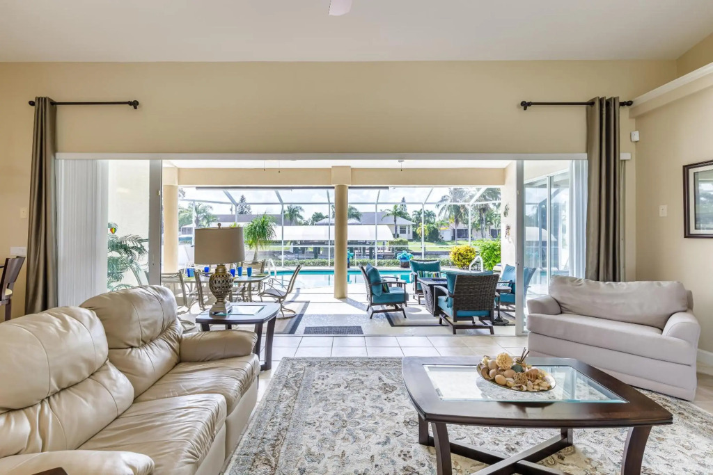 New Gulf Access Home with Private Solar Heated Pool and Spa -Villa Dreamweaver, Cape Coral - Roelens Vacations