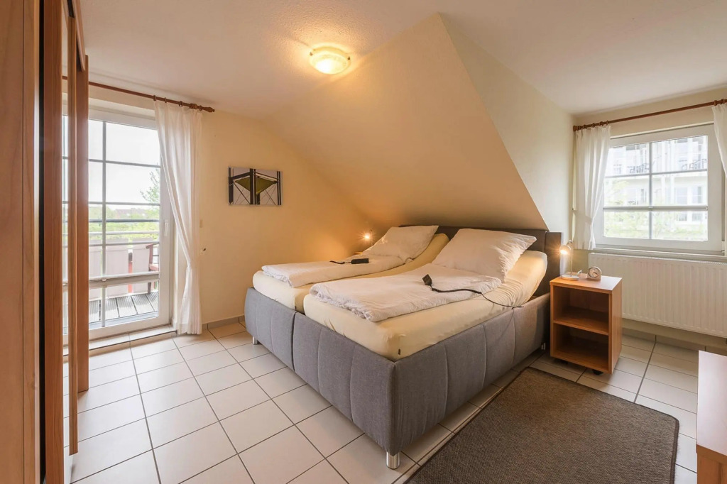 Apartment in Friedrichskoog-Spitz with a balcony