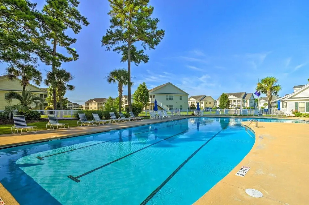 Pool, Patio & Golf Course Views: Myrtle Beach Gem