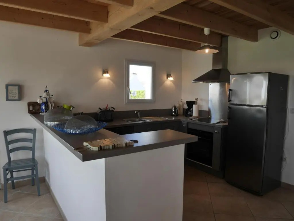 Maison spacieuse moderne près des plages, 4 chambres, jusquà 8 personnes - FR-1-418-9