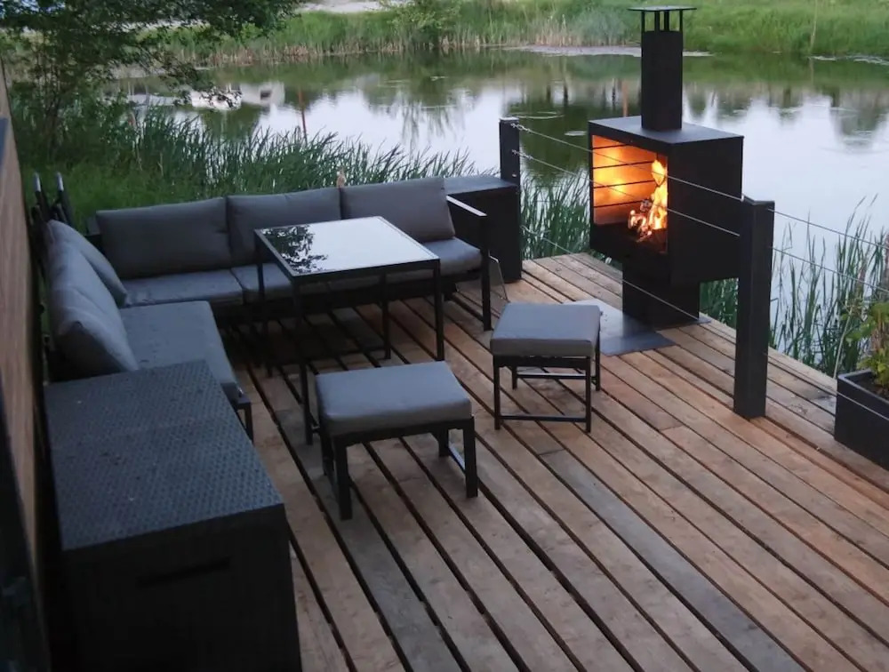 Tiny House in Ruhiger Alleinlage am Naturteich