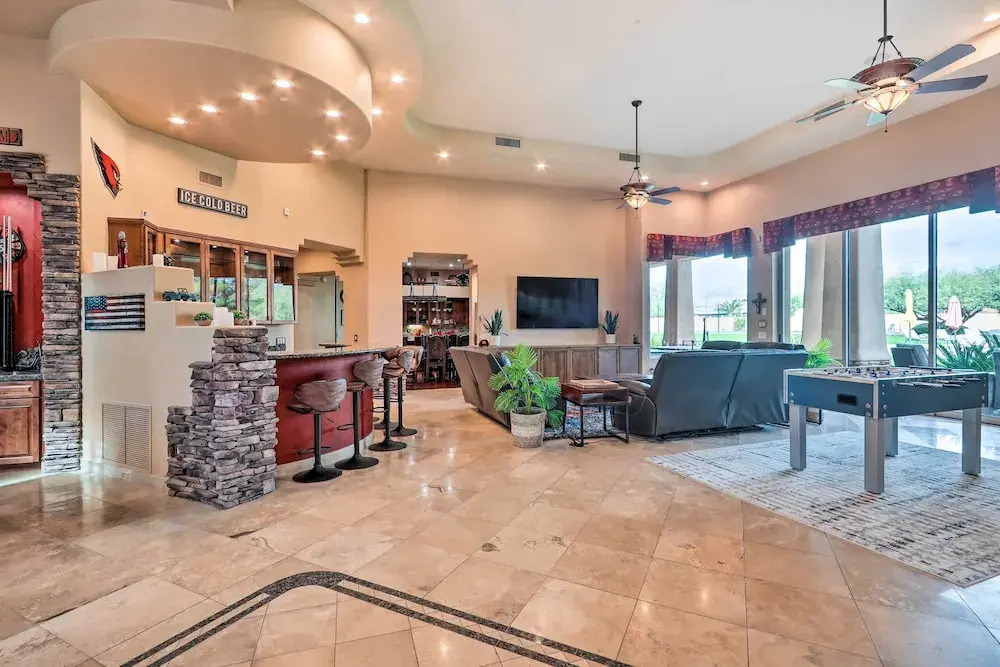Lavish Estate w/ Sports Court & Home Theater!