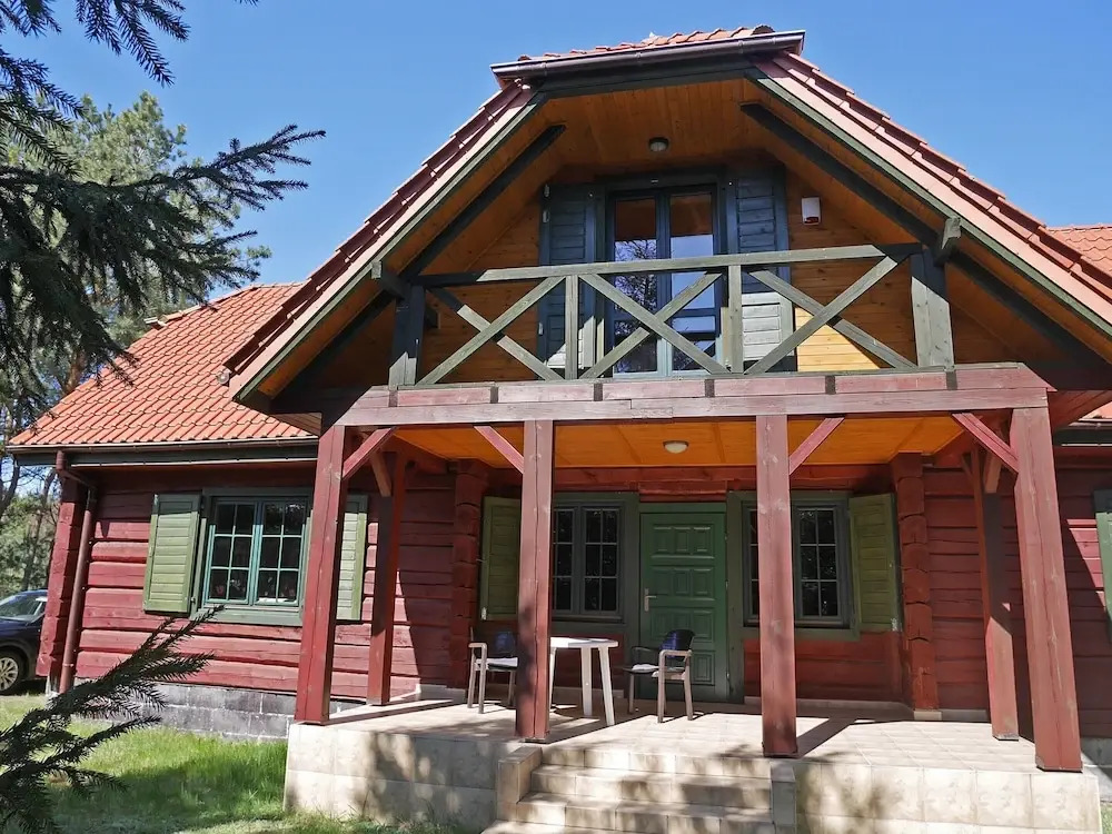 Wooden House Near the Baltic Sea