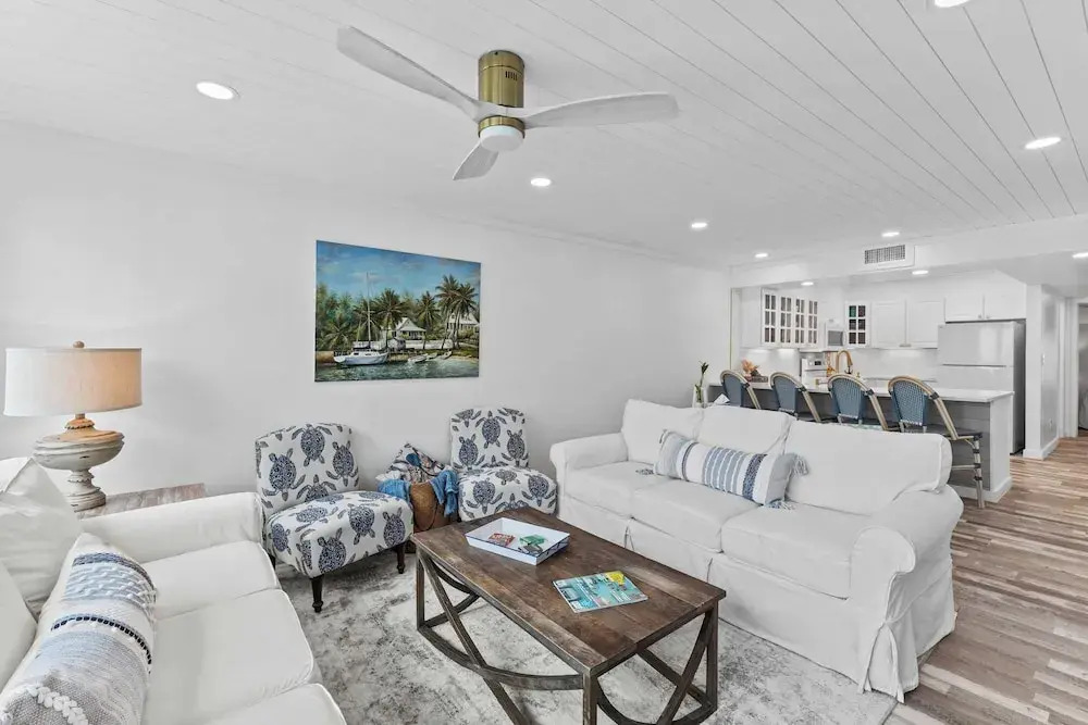 Beachfront Panama City Beach Stay With Gulf Views, Balconies, a King Suite, two Queens, and Twin Nook for 8 Guests The Shores Townhome by Avantstay
