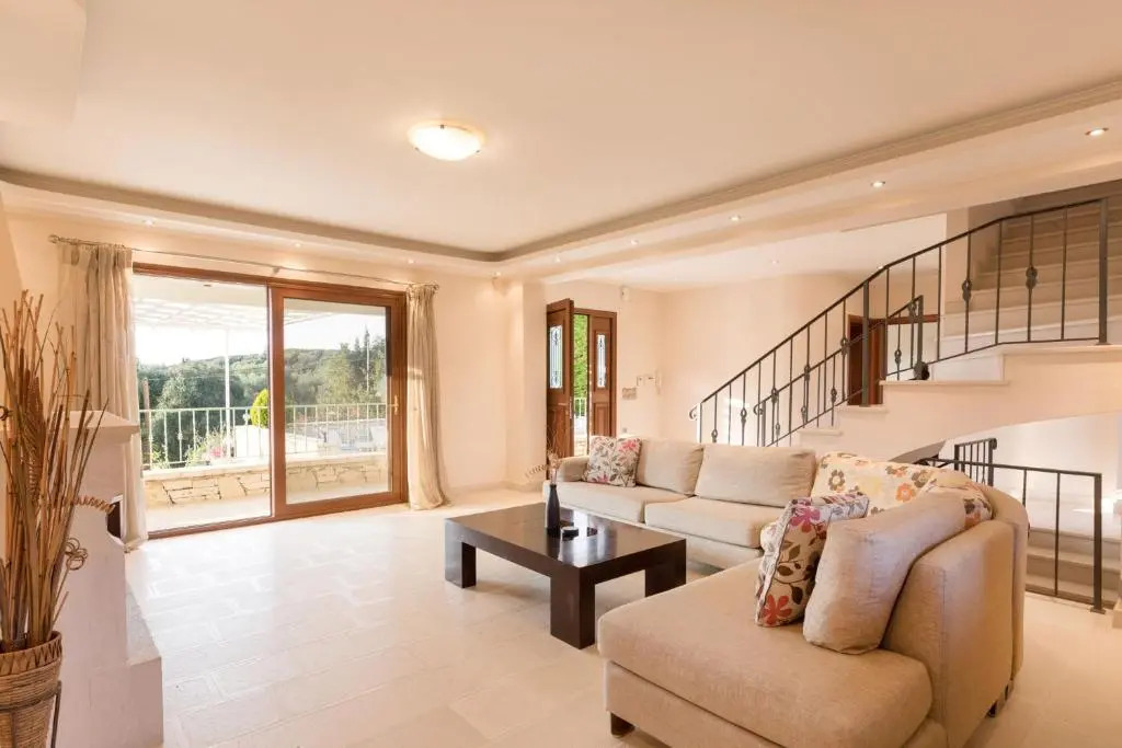 Kassiopi View Villas-Corfu-Villa Christos-4 bedrooms-big private pool-sea view-prime location