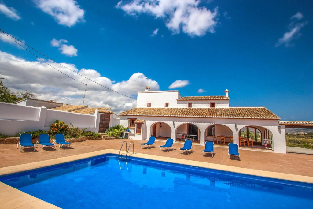 Finca Pere - panoramic hillside holiday house in Benissa