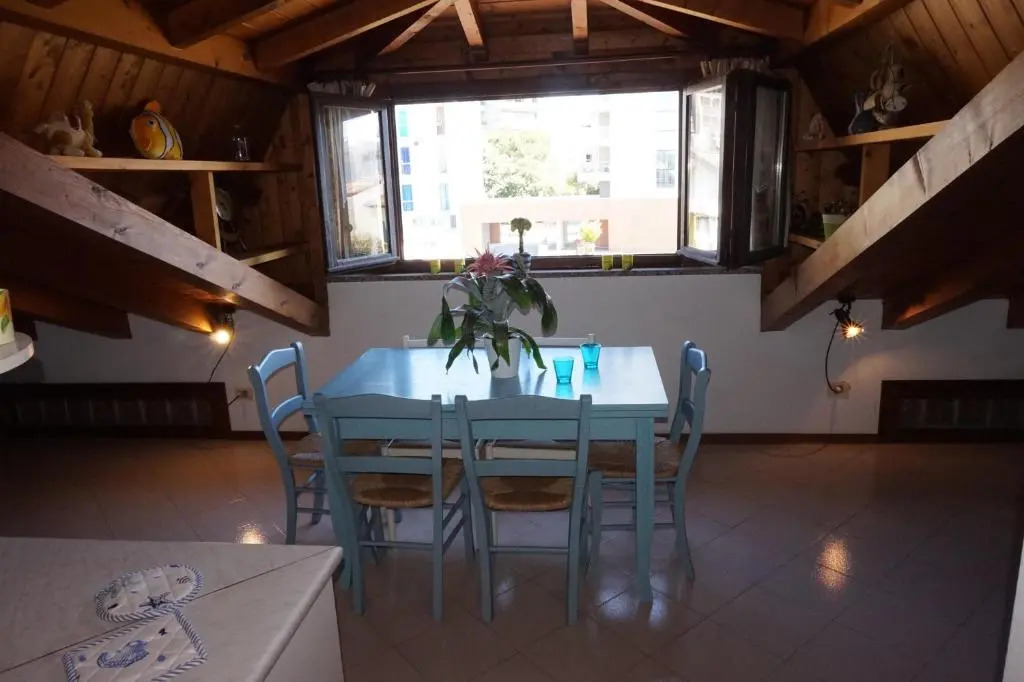 Three-room Attic Apartment Very Nice Near the Centre of Lignano Sabbiadoro