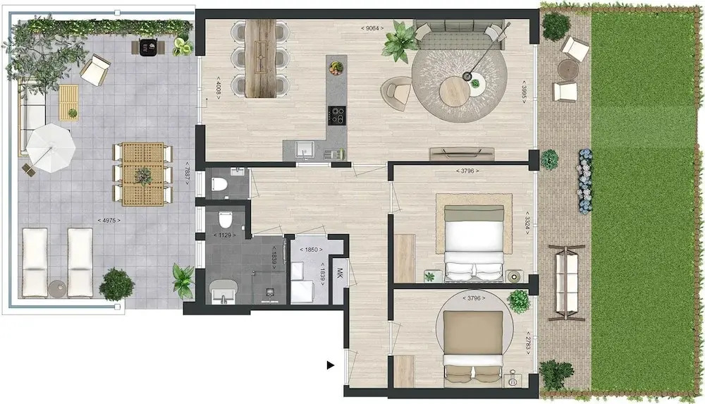 Apt VM - Havenweg 8-34 S-annala Oostr