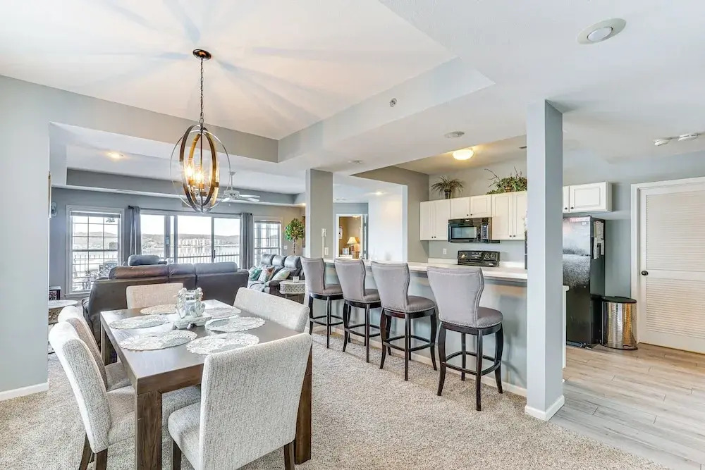 Pool Access at Waterfront Lake Ozarks Rental!
