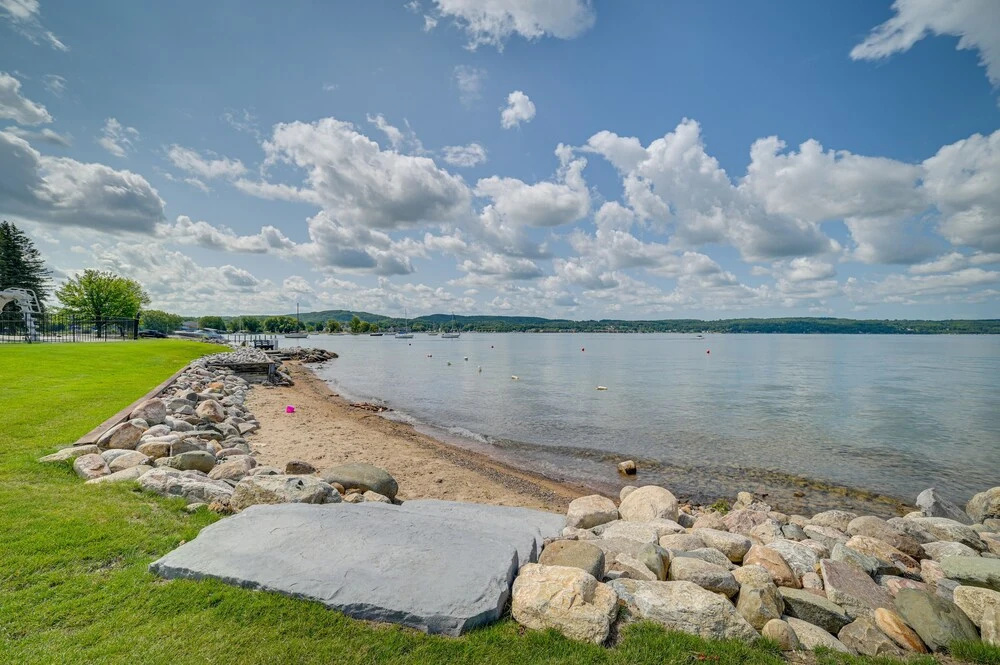 Luxury Lakefront Boyne City Townhome w/ Views!