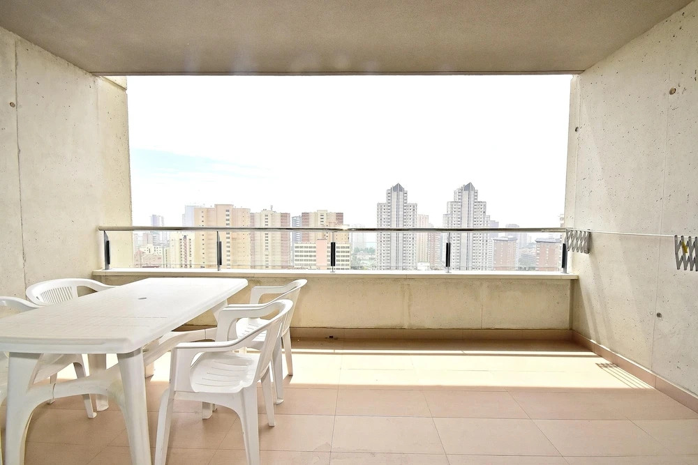 Apartment with One Bedroom in Benidorm, with Wonderful City View, Pool Access And Terrace - 900 M From the Beach
