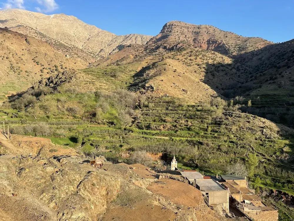 The Traditional Berber House on the Borders of the Atlas in the Toubkal Massif